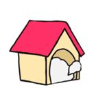 まっしろわんこ（個別スタンプ：35）