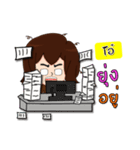 Hello my name is Ao (local)（個別スタンプ：4）