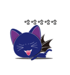 Star Blue Batcat（個別スタンプ：1）