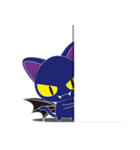 Star Blue Batcat（個別スタンプ：9）