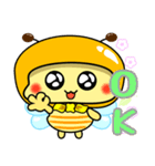 Fat little bee. BEE33（個別スタンプ：32）