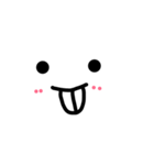 facial expressions cute 1（個別スタンプ：18）