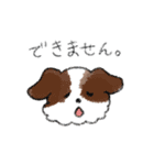 ハッキリ犬2（個別スタンプ：6）