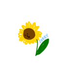 sunflower and her sun（個別スタンプ：4）