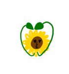 sunflower and her sun（個別スタンプ：5）