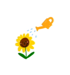 sunflower and her sun（個別スタンプ：10）