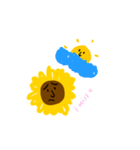 sunflower and her sun（個別スタンプ：12）