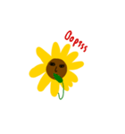 sunflower and her sun（個別スタンプ：34）