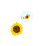 sunflower and her sun（個別スタンプ：35）