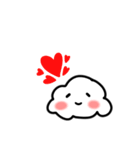 A smile of a small precious cloud（個別スタンプ：3）