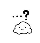 A smile of a small precious cloud（個別スタンプ：7）