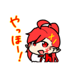 火妖精のイチカさん（個別スタンプ：1）