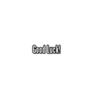 Good Luck Good Love（個別スタンプ：3）