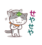 猫と四つ葉のクローバー 6（関西弁）（個別スタンプ：15）