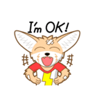 Milktea the Fennec Fox 2（個別スタンプ：18）