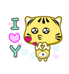 Cute striped cat. CAT140（個別スタンプ：29）