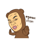 A Moody Uncle Bear（個別スタンプ：17）