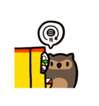 Cute Owl's Gaming Time（個別スタンプ：1）