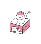 pink cat 'DoDo'（個別スタンプ：5）