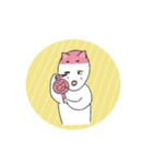 pink cat 'DoDo'（個別スタンプ：9）