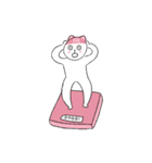 pink cat 'DoDo'（個別スタンプ：23）