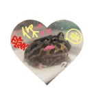 My lovely Horned Frogs 94 love murmur（個別スタンプ：24）