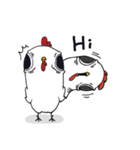 Chicken-Gu Gu Gu(English)（個別スタンプ：19）
