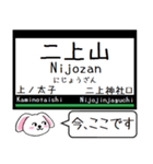 私鉄の南大阪線 吉野線 御所線今この駅だよ（個別スタンプ：2）