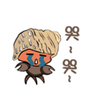 Hermit crab daily life（個別スタンプ：17）