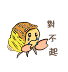 Hermit crab daily life（個別スタンプ：19）