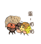 Hermit crab daily life（個別スタンプ：35）