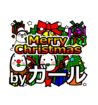 girl's Christmas tweet.（個別スタンプ：1）