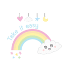 Cloudy and Rainbow Bear（個別スタンプ：16）