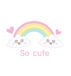 Cloudy and Rainbow Bear（個別スタンプ：17）