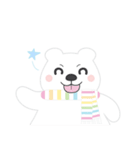 Cloudy and Rainbow Bear（個別スタンプ：22）