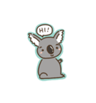 Koala with a tail（個別スタンプ：1）