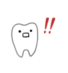 Cute teeth！／かわいい歯！（個別スタンプ：19）