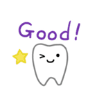 Cute teeth！／かわいい歯！（個別スタンプ：20）