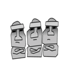 Odd Moai（個別スタンプ：4）