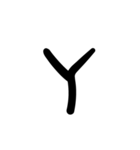 Only Taiwan's phonetic symbol（個別スタンプ：11）