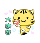 Cute striped cat. CAT146（個別スタンプ：1）