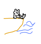 くまでもねこでもないいきもの（個別スタンプ：4）