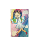 Colorful teenager（個別スタンプ：1）