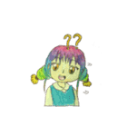 Colorful teenager（個別スタンプ：3）