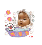 The daily routine of my baby family（個別スタンプ：21）