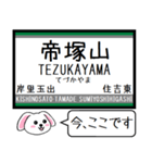 私鉄の高野線 汐見橋線 今この駅だよ！（個別スタンプ：7）