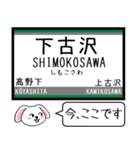 私鉄の高野線,高野ケーブル 今この駅だよ！（個別スタンプ：18）