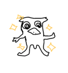鳥のようなやつ（個別スタンプ：4）