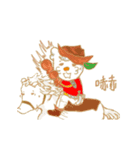 Baylor cat-where the game is playing Ah（個別スタンプ：11）