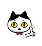 BlackWhite cat（個別スタンプ：3）